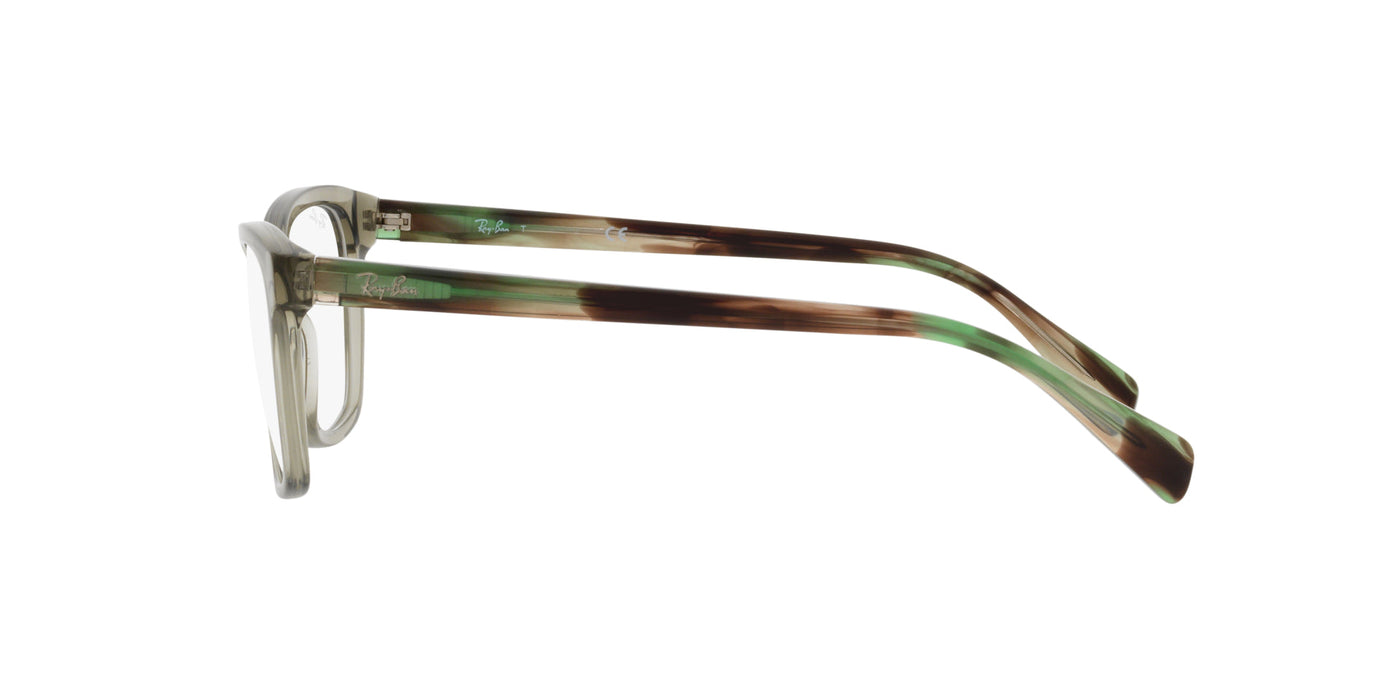 Ray-Ban RB5362 Transparent Green #colour_transparent-green