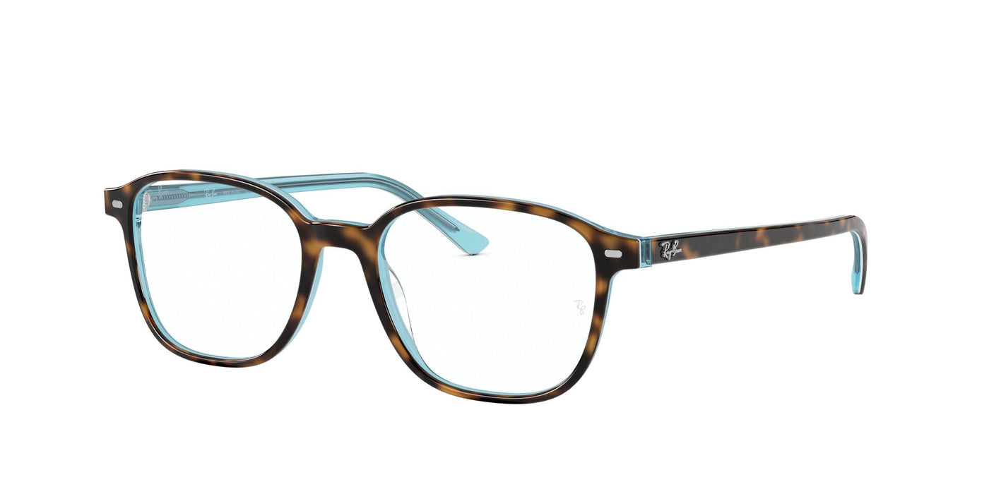 Ray-Ban Leonard RB5393 Havana On Light Blue #colour_havana-on-light-blue