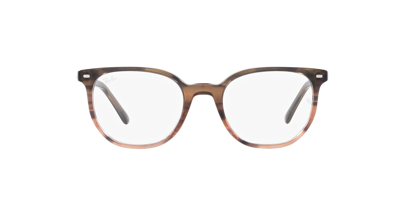 Ray-Ban Elliot RB5397 Striped Brown Red #colour_striped-brown-red