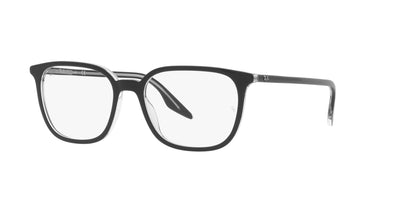 Ray-Ban RB5406 Black On Transparent #colour_black-on-transparent