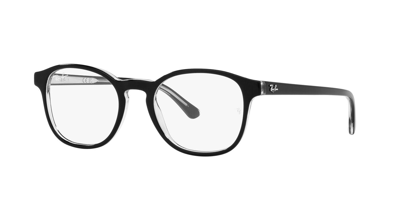 Ray-Ban RB5417 Black On Trasparent #colour_black-on-trasparent