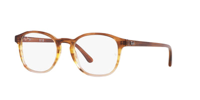 Ray-Ban RB5417 Striped Brown Yellow #colour_striped-brown-yellow