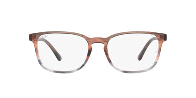 Ray-Ban RB5418 Striped Brown Red #colour_striped-brown-red