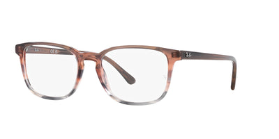 Ray-Ban RB5418 Striped Brown Red #colour_striped-brown-red