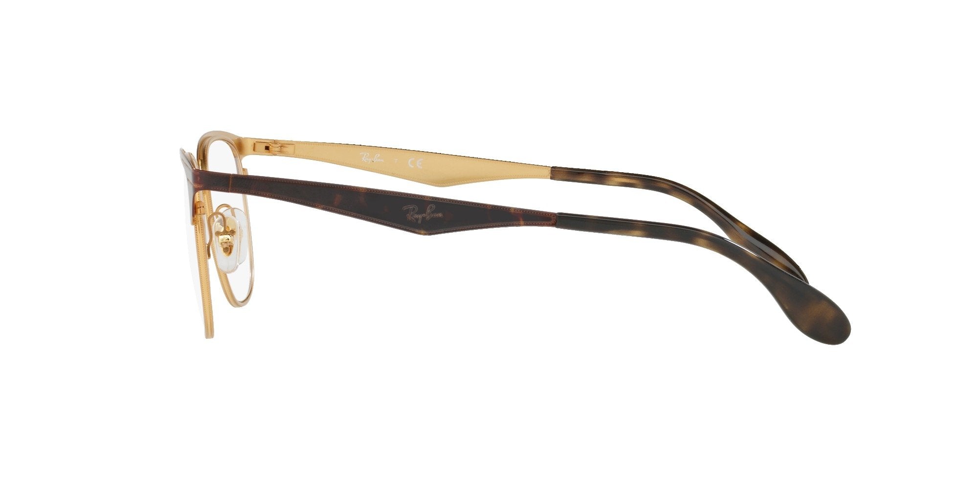 Ray ban rx6346 gold top