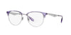 Ray-Ban RB6396 Transparent Violet On Silver #colour_transparent-violet-on-silver