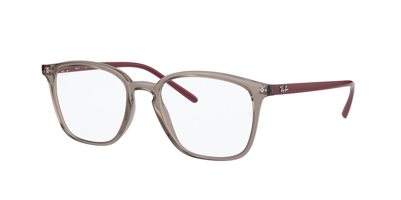 Ray-Ban RB7185 Transparent Grey #colour_transparent-grey