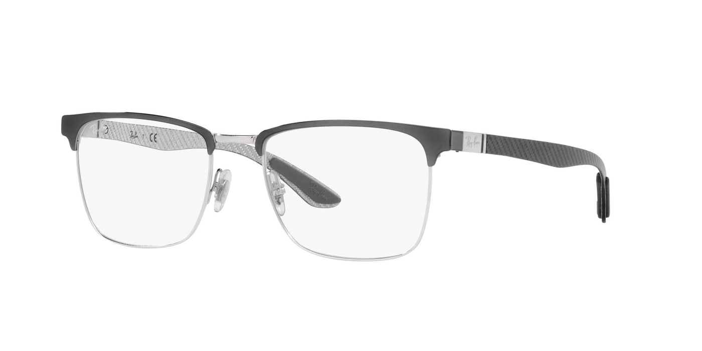 Ray-Ban RB8421 Grey On Silver #colour_grey-on-silver