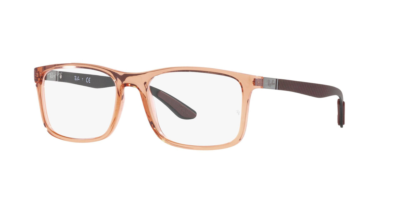 Ray-Ban RB8908 Transparent Brown #colour_transparent-brown