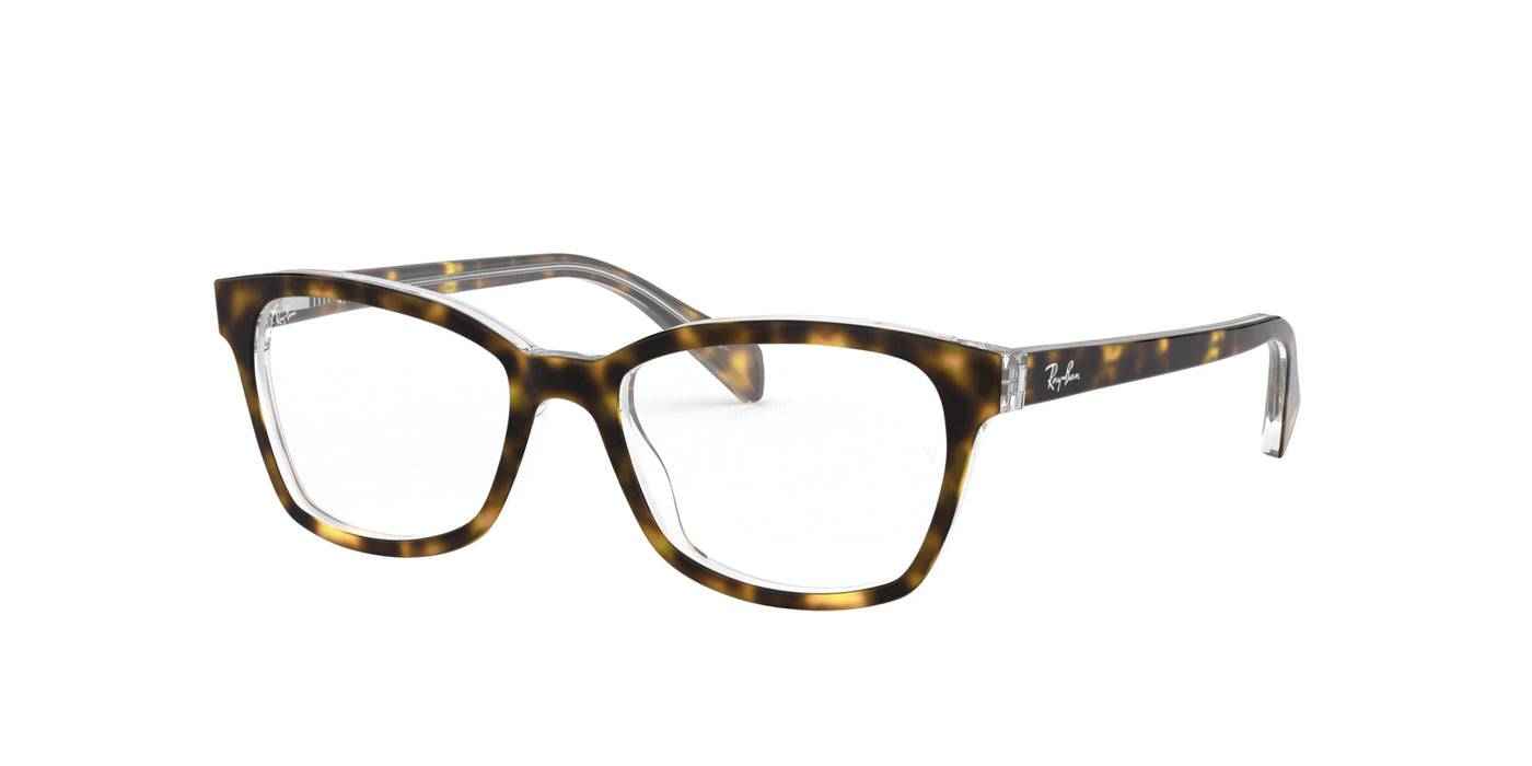 Ray-Ban Junior RB1591 Havana On Transparent #colour_havana-on-transparent