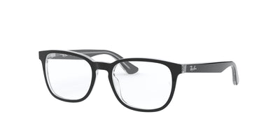 Ray-Ban Junior RB1592 Black On Transparent #colour_black-on-transparent