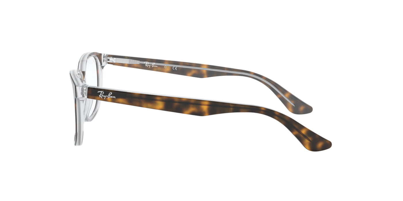 Ray-Ban Junior RB1592 Havana On Transparent #colour_havana-on-transparent