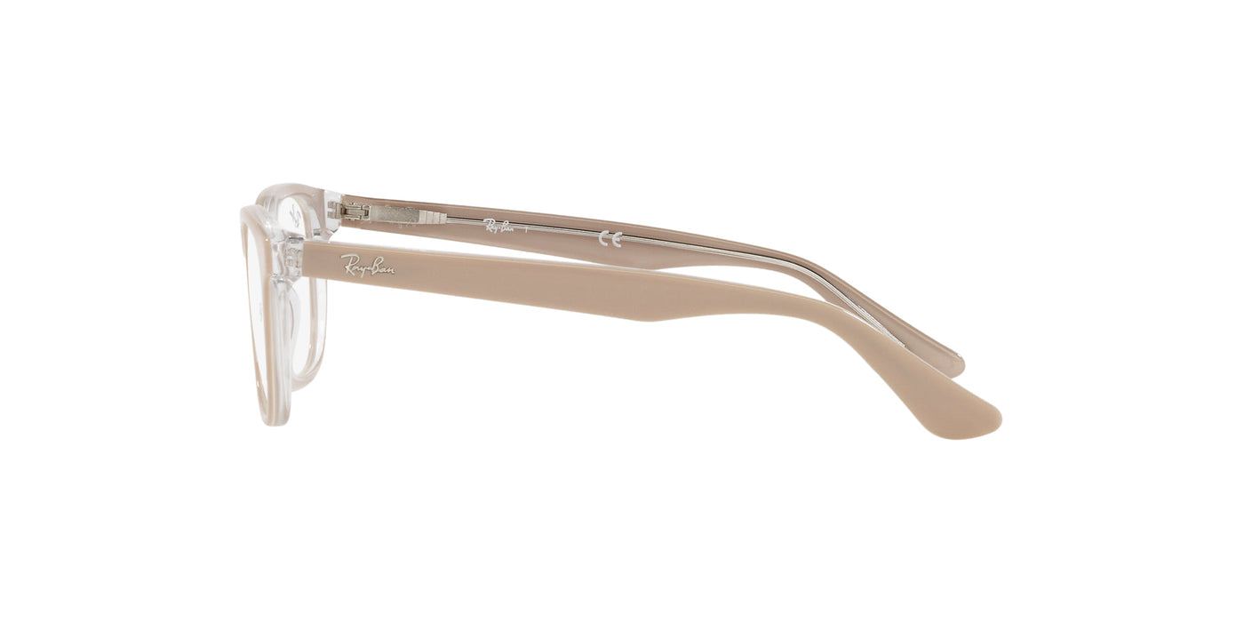 Ray-Ban Junior RB1592 Beige On Transparent #colour_beige-on-transparent