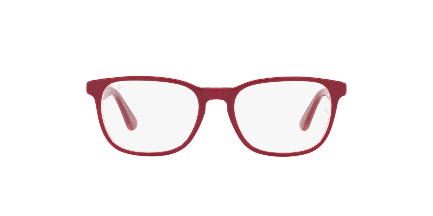 Ray-Ban Junior RB1592 Red On Transparent #colour_red-on-transparent