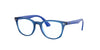 Ray-Ban Junior RB1601 Transparent Blue #colour_transparent-blue