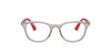Ray-Ban Junior RB1601 Transparent Grey #colour_transparent-grey