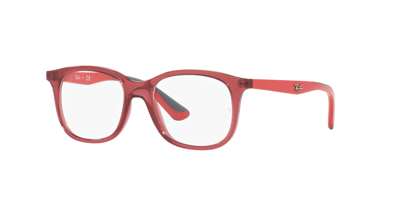 Ray-Ban Junior RB1604 Trasparent Red #colour_trasparent-red