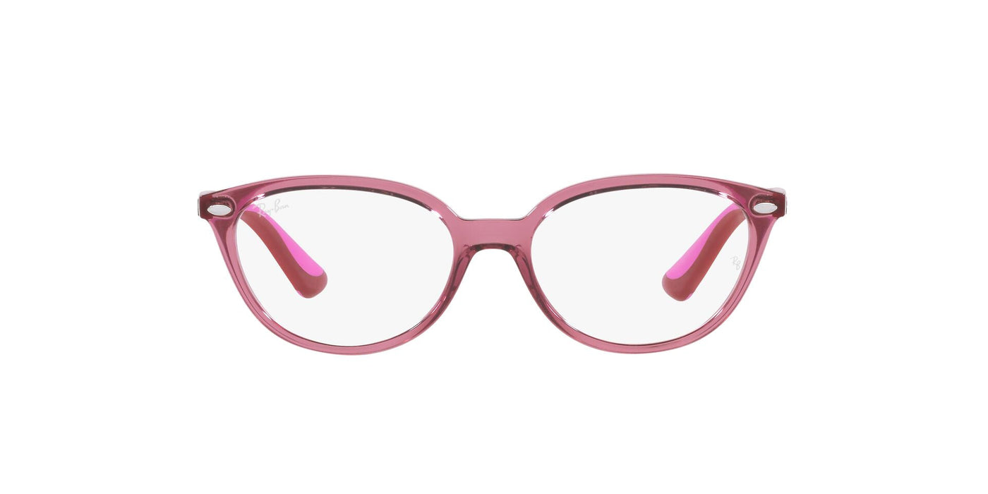 Ray-Ban Junior RB1612 Transparent Pink #colour_transparent-pink