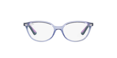 Ray-Ban Junior RB1612 Transparent Violet #colour_transparent-violet