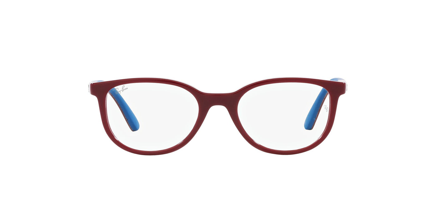 Ray-Ban Junior RB1622 Bordeaux On Rubber Blue #colour_bordeaux-on-rubber-blue