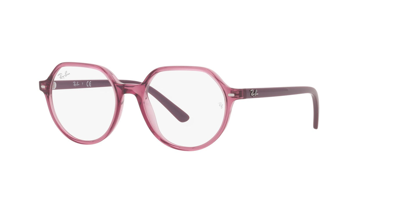 Ray-Ban Junior RB9095V Transparent Pink #colour_transparent-pink