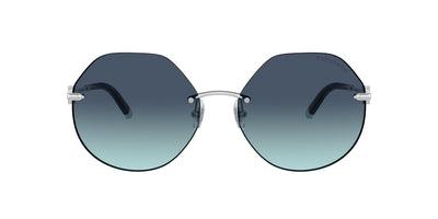 Tiffany TF3077 Silver/Azure Gradient Blue #colour_silver-azure-gradient-blue