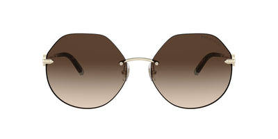 Tiffany TF3077 Pale Gold/Brown Gradient #colour_pale-gold-brown-gradient