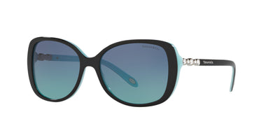 Tiffany TF4121B Black On Tiffany Blue/Tiffany Blue Gradient #colour_black-on-tiffany-blue-tiffany-blue-gradient