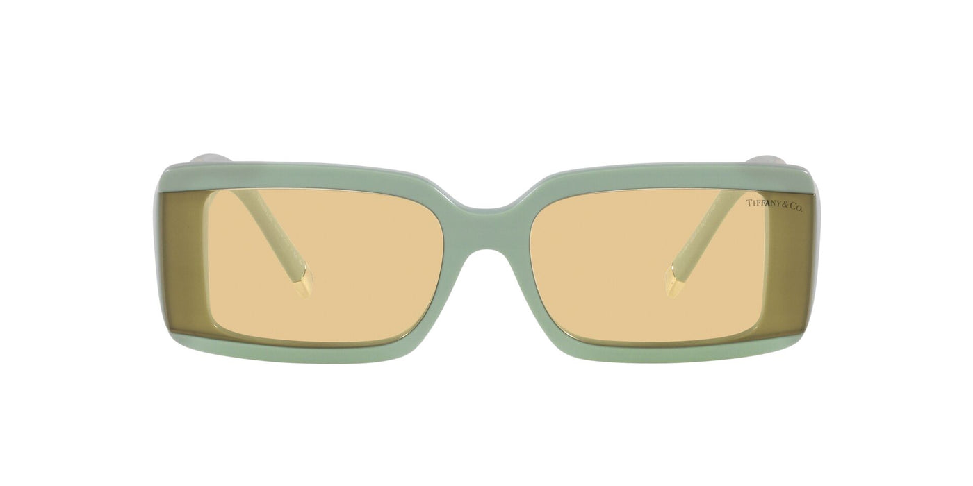 Tiffany TF4197 Matte Sage Green/Light Yellow #colour_matte-sage-green-light-yellow