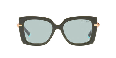 Tiffany TF4199 Solid Dark Green/Azure #colour_solid-dark-green-azure