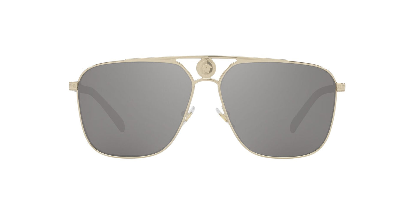 Versace VE2238 Pale Gold/Light Grey Mirror Silver #colour_pale-gold-light-grey-mirror-silver