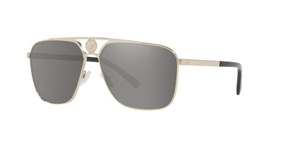 Versace VE2238 Pale Gold/Light Grey Mirror Silver #colour_pale-gold-light-grey-mirror-silver