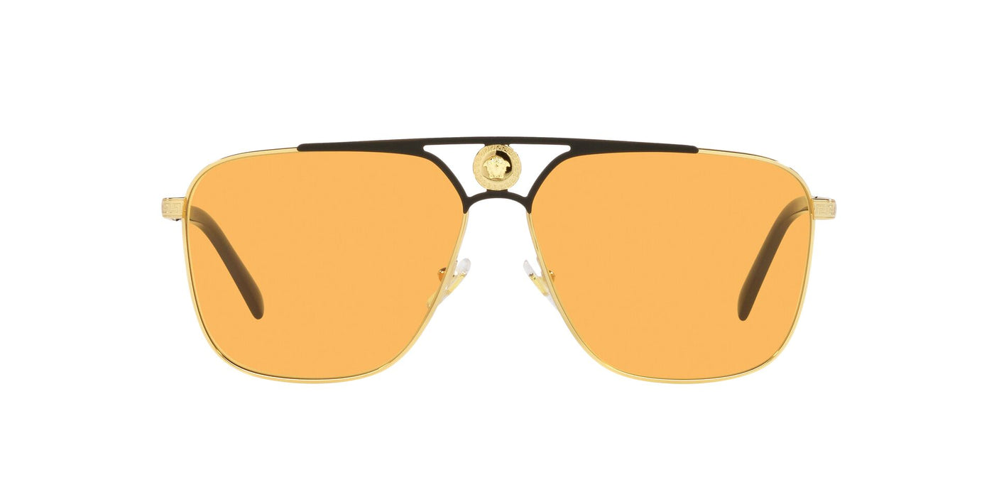 Versace VE2238 Gold-Matte Black/Orange #colour_gold-matte-black-orange