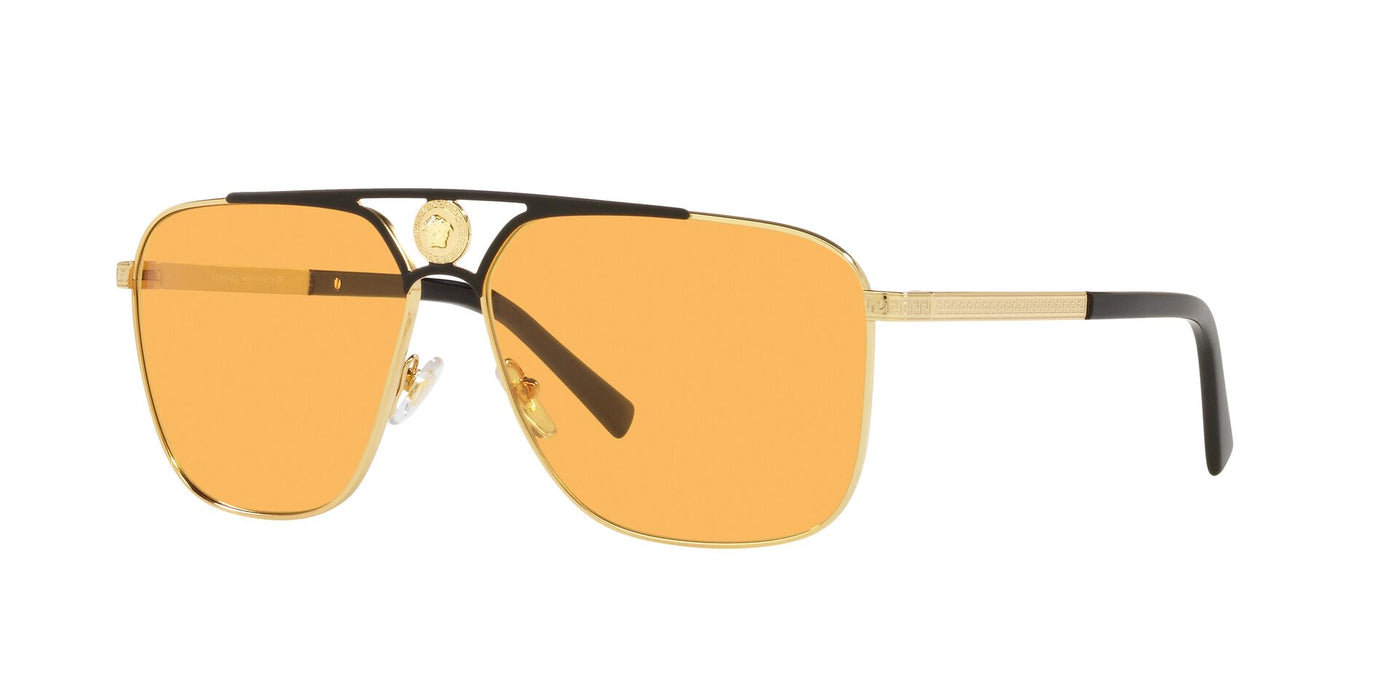 Versace VE2238 Gold-Matte Black/Orange #colour_gold-matte-black-orange