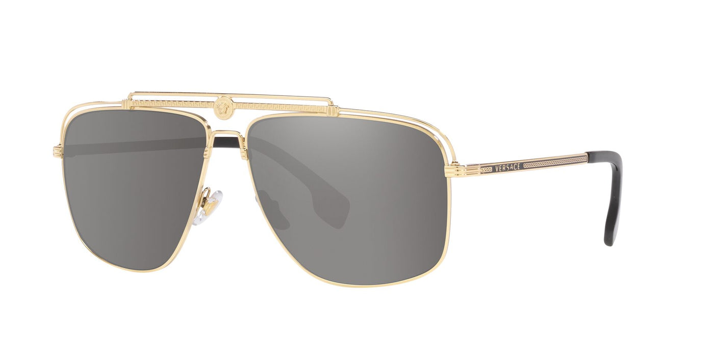 Versace VE2242 Pale Gold/Light Grey Mirror Silver #colour_pale-gold-light-grey-mirror-silver