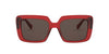 Versace VE4384B Transparent Red/Dark Brown #colour_transparent-red-dark-brown