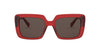 Versace VE4384B Transparent Red/Dark Brown #colour_transparent-red-dark-brown