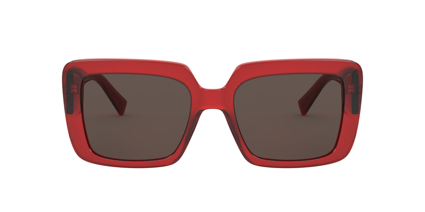 Versace VE4384B Transparent Red/Dark Brown #colour_transparent-red-dark-brown