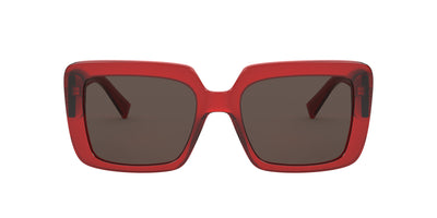 Versace VE4384B Transparent Red/Dark Brown #colour_transparent-red-dark-brown
