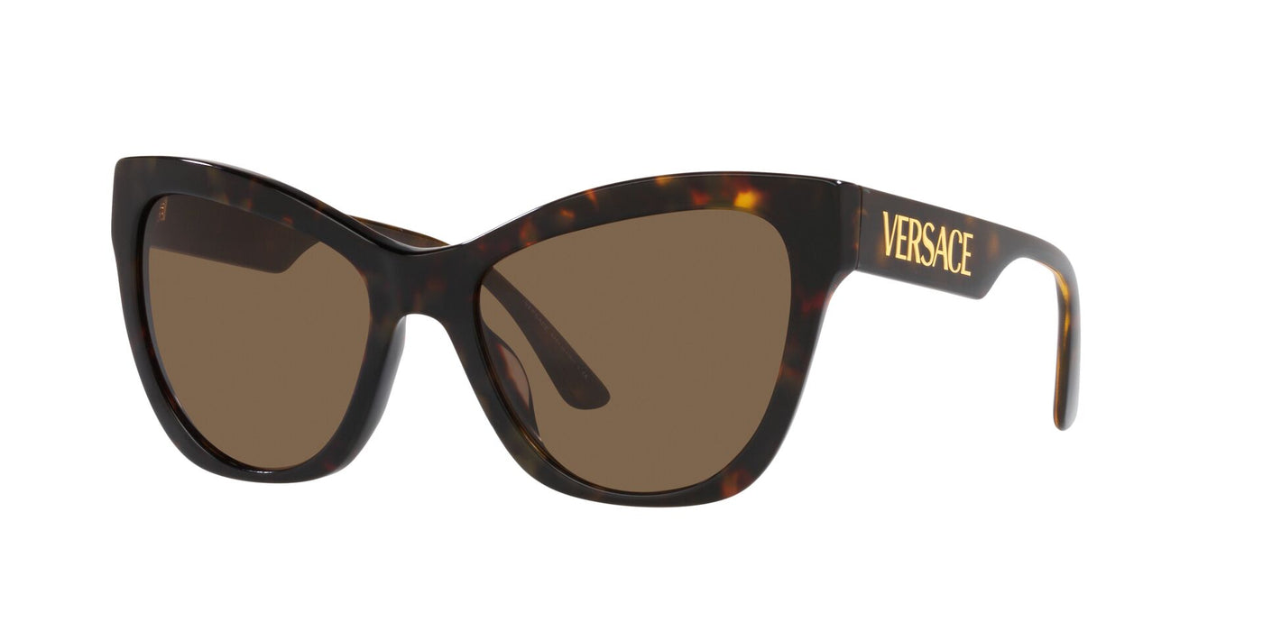 Versace VE4417U Havana/Dark Brown #colour_havana-dark-brown