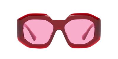 Versace VE4424U Transparent Red/Fuchsia #colour_transparent-red-fuchsia
