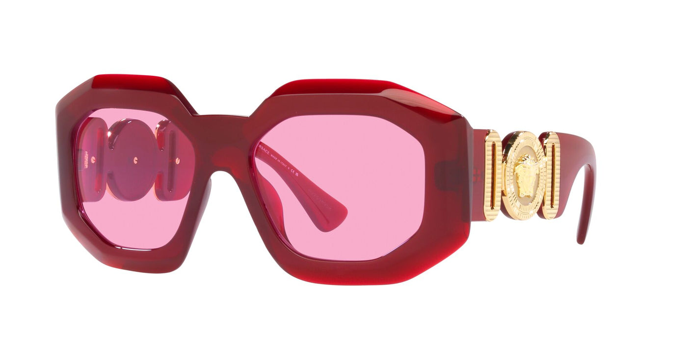 Versace VE4424U Transparent Red/Fuchsia #colour_transparent-red-fuchsia