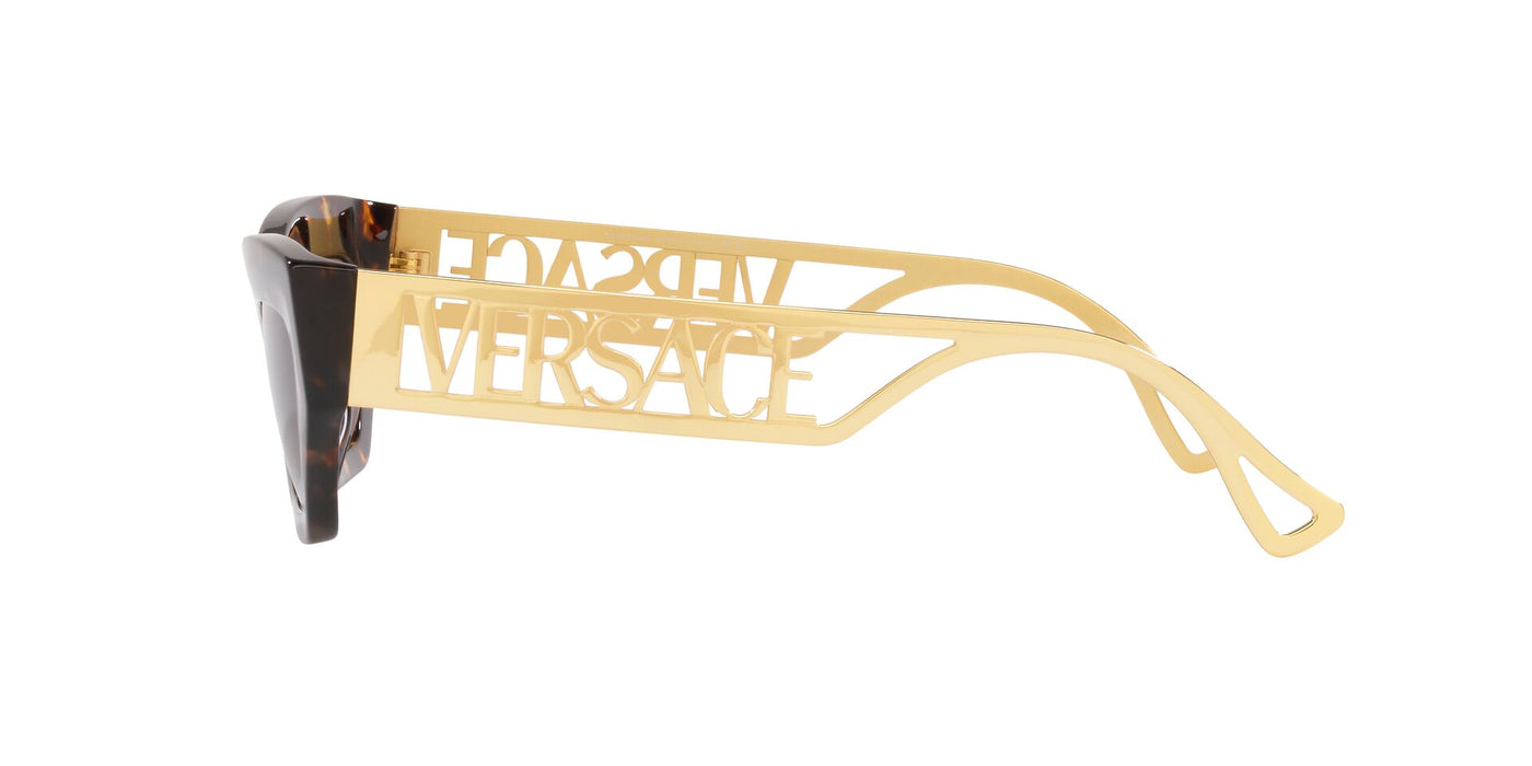 Versace VE4432U Havana/Dark Brown #colour_havana-dark-brown