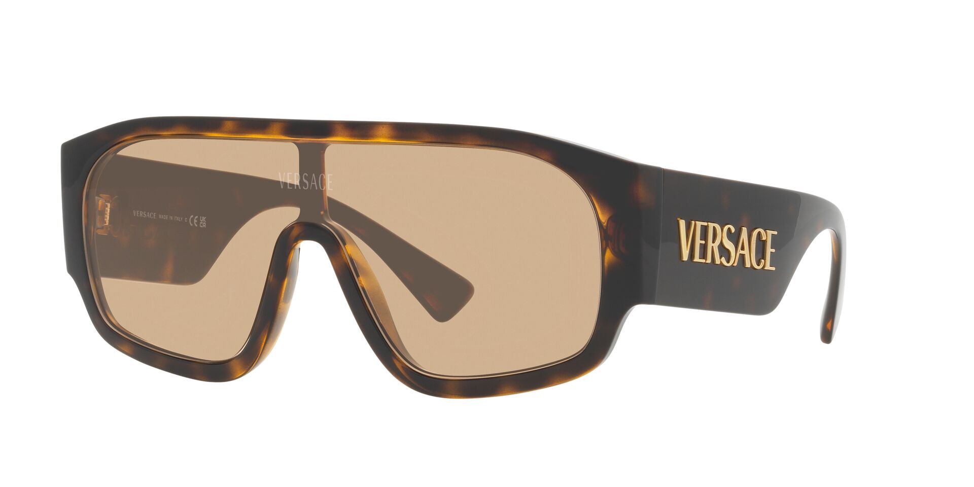 Versace clearance brown sunglasses
