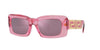 Versace VE4444U Transparent Pink/Violet Silver Mirror #colour_transparent-pink-violet-silver-mirror
