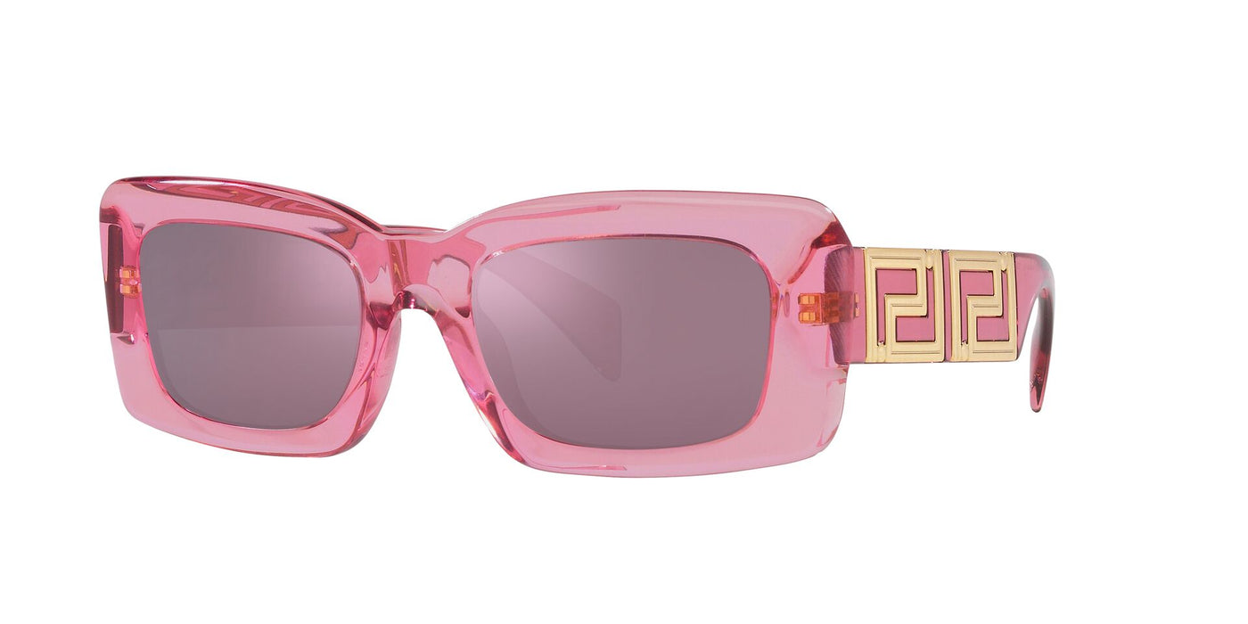 Versace VE4444U Transparent Pink/Violet Silver Mirror #colour_transparent-pink-violet-silver-mirror