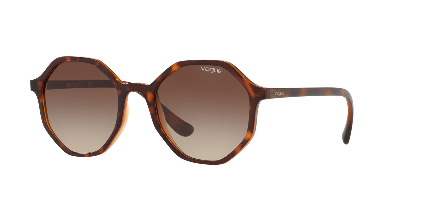 Vogue VO5222S Top Havana-Brown Transparent/Brown Gradient #colour_top-havana-brown-transparent-brown-gradient