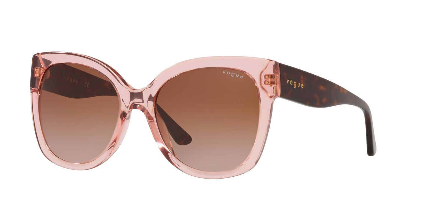 Vogue VO5338S Pink Transparent/Brown Gradient #colour_pink-transparent-brown-gradient