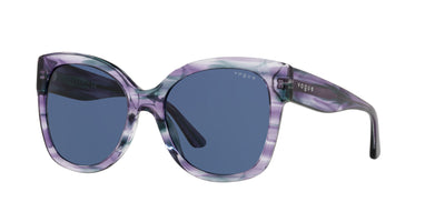 Vogue VO5338S Striped Purple Violet/Dark Blue #colour_striped-purple-violet-dark-blue