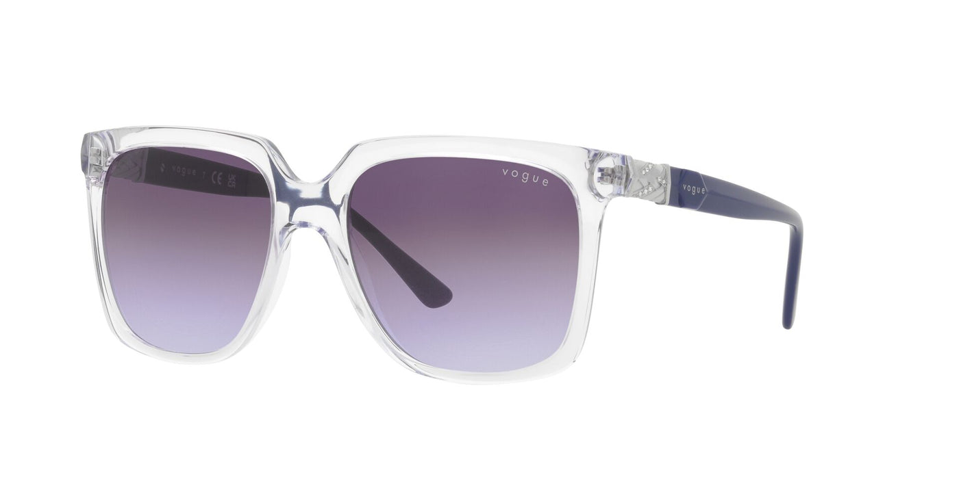 Vogue VO5476SB Transparent/Violet Gradient Grey #colour_transparent-violet-gradient-grey